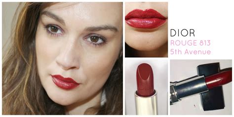 dior rouge lipstick 813